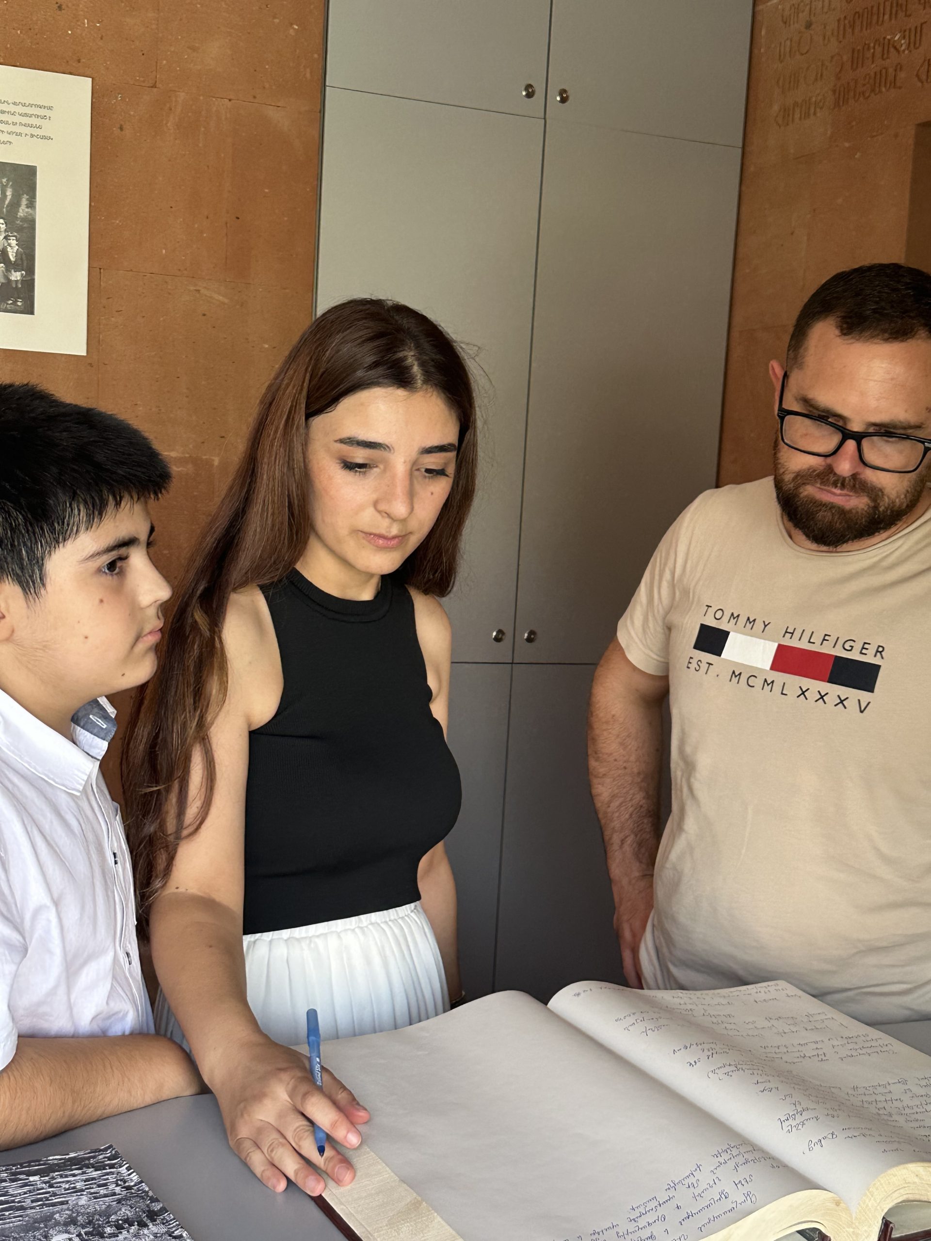 Այցելուներ՝ Վրաստանի Նինոծմինդայի շրջանի Օրոջալար համայնքից
